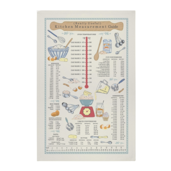 Ulster Weavers Kitchen Measurements Cotton Tea Towel