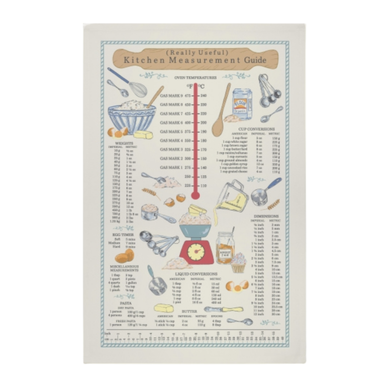 Ulster Weavers Kitchen Measurements Cotton Tea Towel