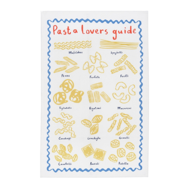 Ulster Weavers Pasta Lovers Guide Cotton Tea Towel