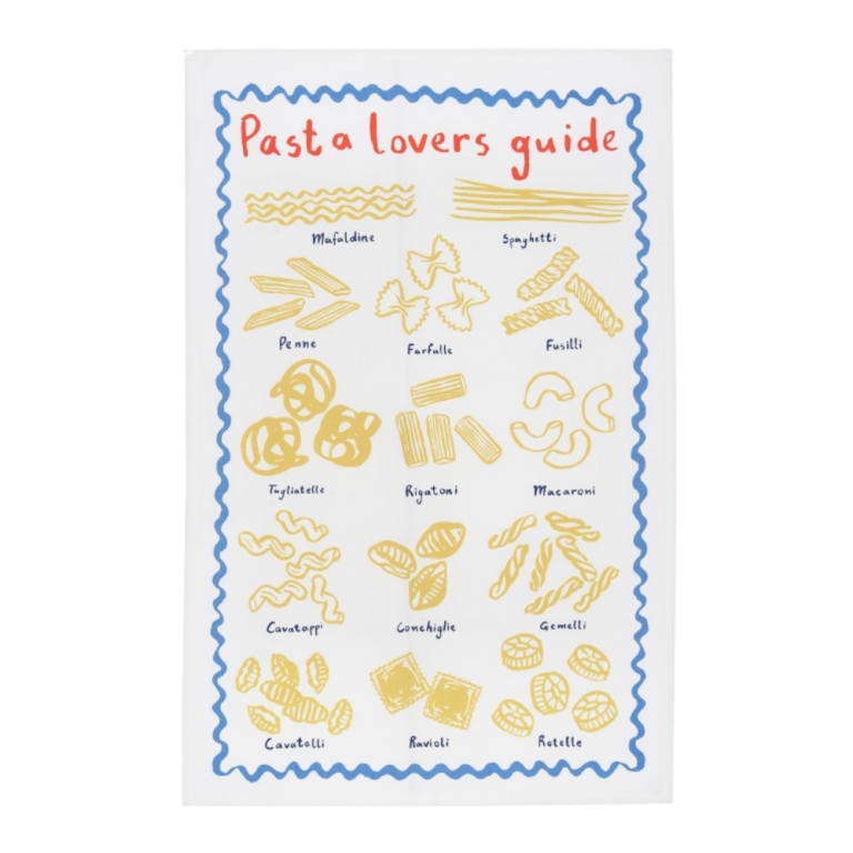 Ulster Weavers Pasta Lovers Guide Cotton Tea Towel