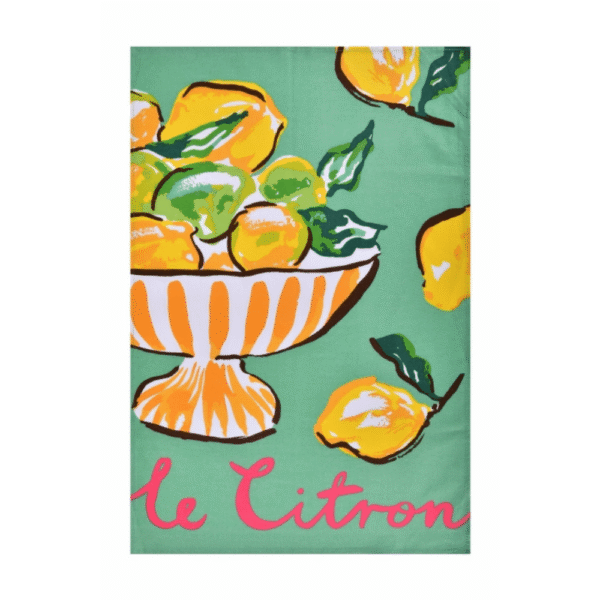 Ulster Weavers Summer Fruits Citron Cotton Tea Towel