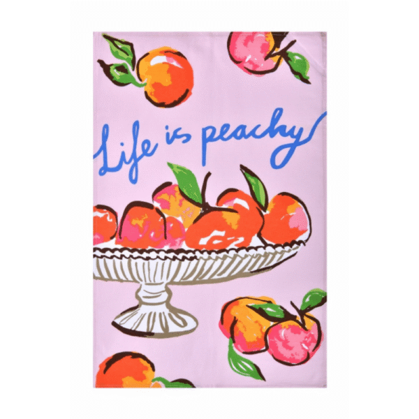 Ulster Weavers Summer Fruits Peach Cotton Tea Towel