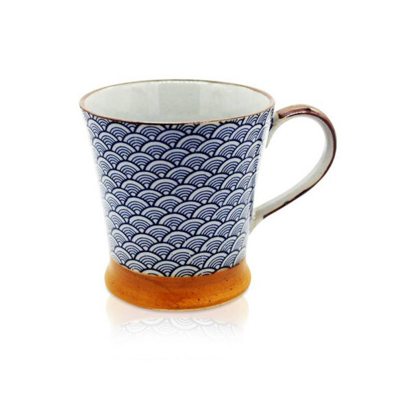 Seigaiha Blue Mug 250ml