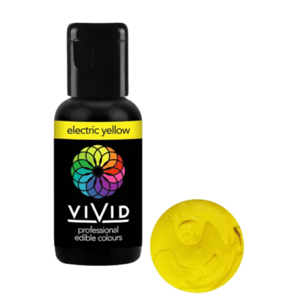 VIVID Gel Colours Electric Yellow