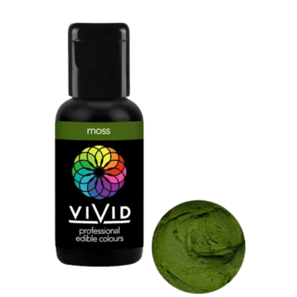 VIVID Gel Colours Moss Green