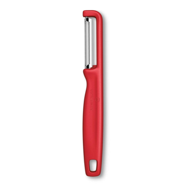 Victorinox Swiss Classic Iota Serrated Double Edge Peeler Red 10cm