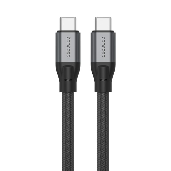 240W USB-C 4.0 to USB-C Braided Cable - 1m
