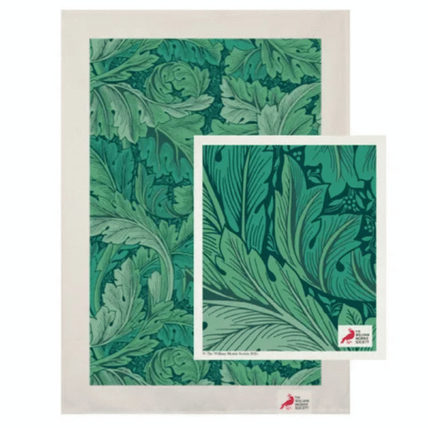 William Morris 2 Piece Kitchen Towel Set Acanthus