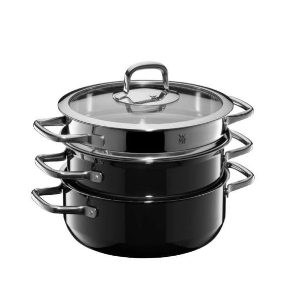 WMF Fusiontec Compact 3-Piece Set Black