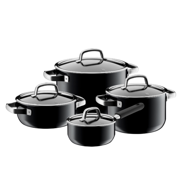 WMF Fusiontec Cookware 4-Piece Set Black