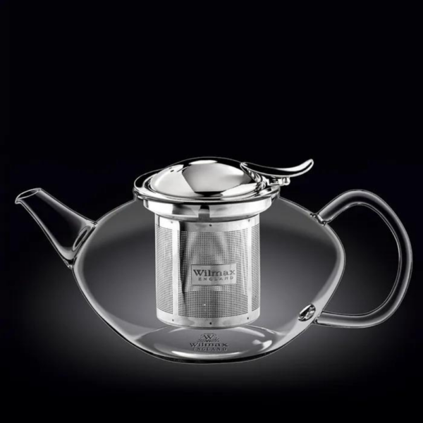 Wilmax Thermo Glass Tea Pot Belly 1550ml