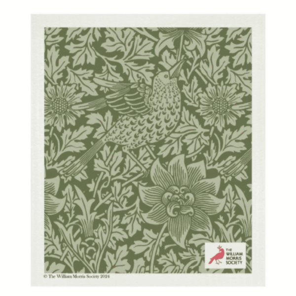 William Morris Swedish Cloth Bird & Anemone 20cm