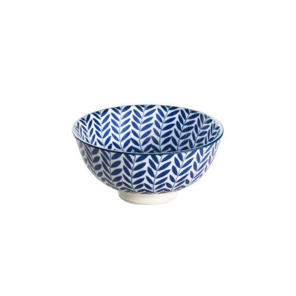 Wilkie Brothers Glazed Porcelain Snack Bowl Kyoto Fern 12cm