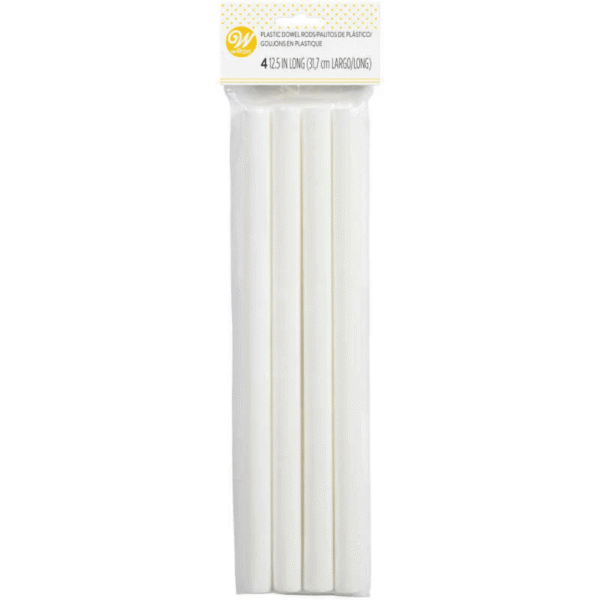 Wilton Plastic Dowel Rods 4 Pack
