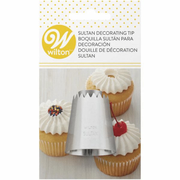 Wilton Sultan Decorating Tip for Piping Buttercream Frosting or Cream