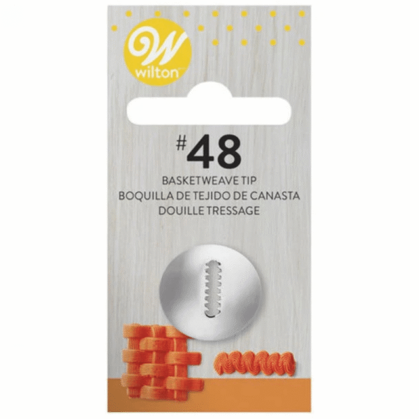 Wilton Tip Basketweave No. 48