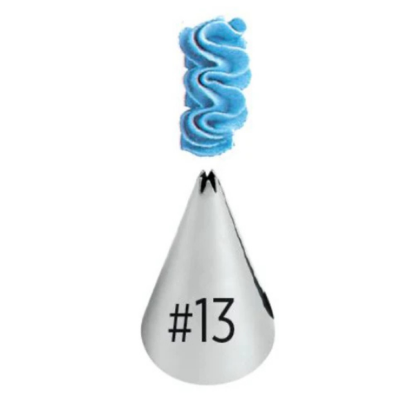 Wilton Tip Open Star No. 13