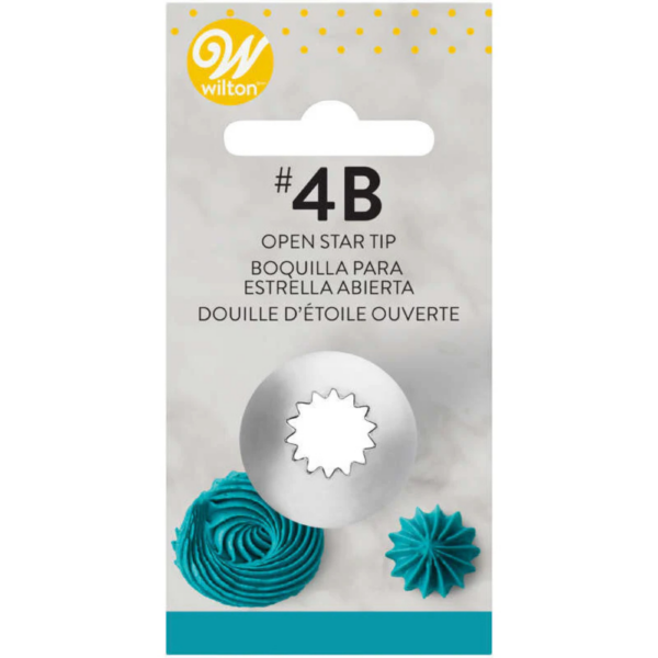 Wilton Tip Open Star No. 4400 (4B)