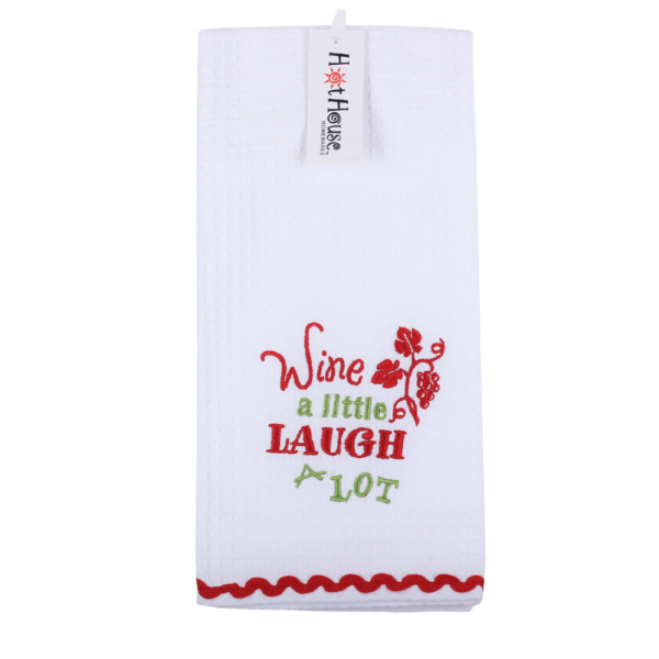 Hot House Wine a Little Tea Towel