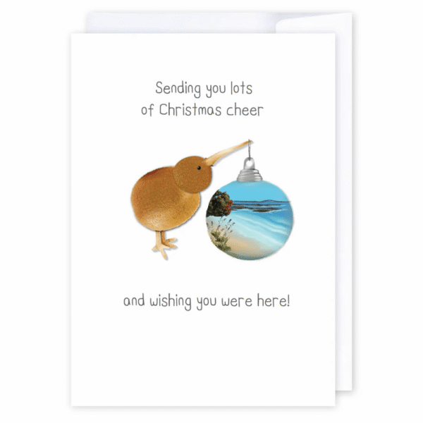 i candy Card Kiwi Christmas – Wishing You Were Here