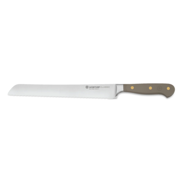 WÜSTHOF Classic Color Double Serrated Bread Knife Velvet Oyster 23cm