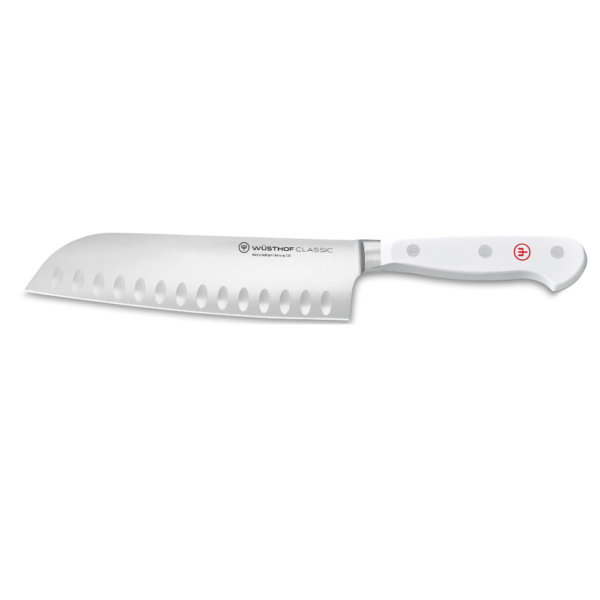 WÜSTHOF Classic White Santoku Knife 17cm
