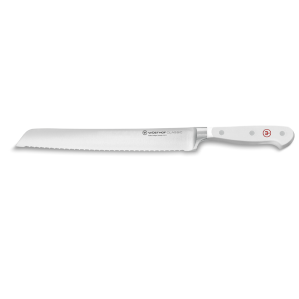 WÜSTHOF Classic White Serrated Bread Knife 23cm