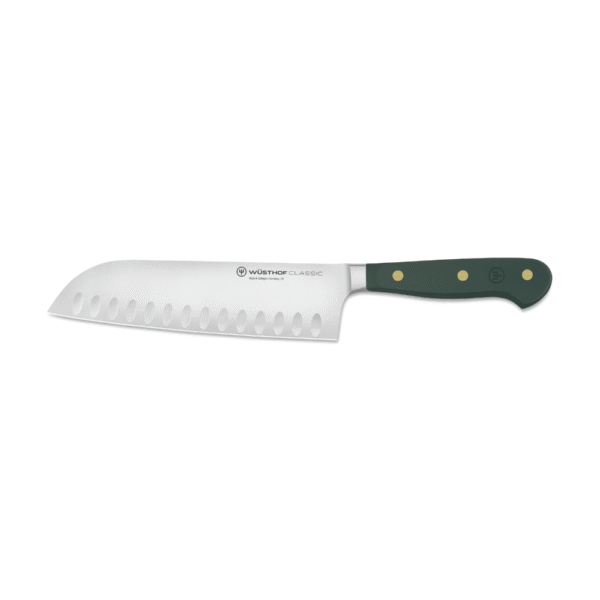 WÜSTHOF Classic Color Santoku Knife Fresh Rosemary 17cm