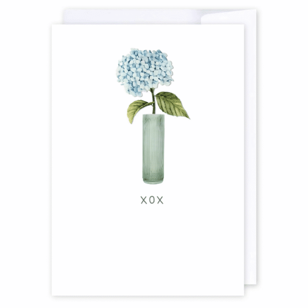 i candy Card Love – XOX Hydrangea