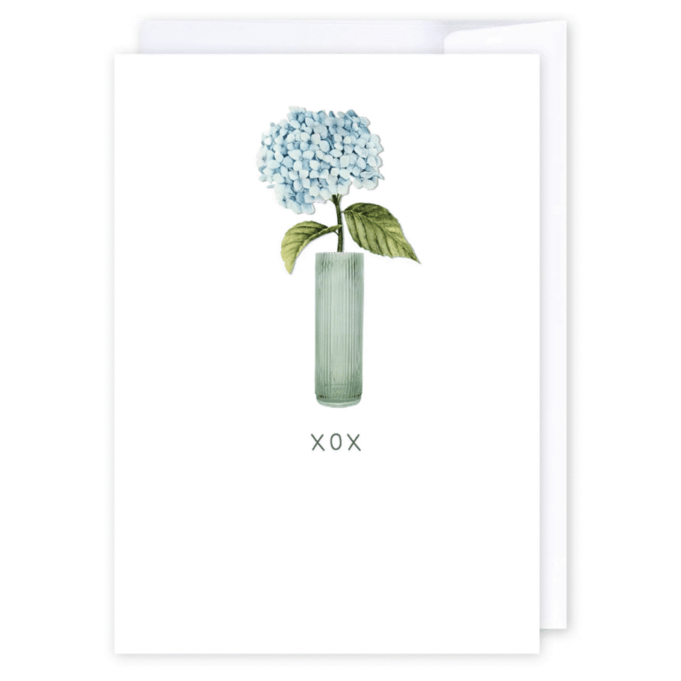 i candy Card Love – XOX Hydrangea