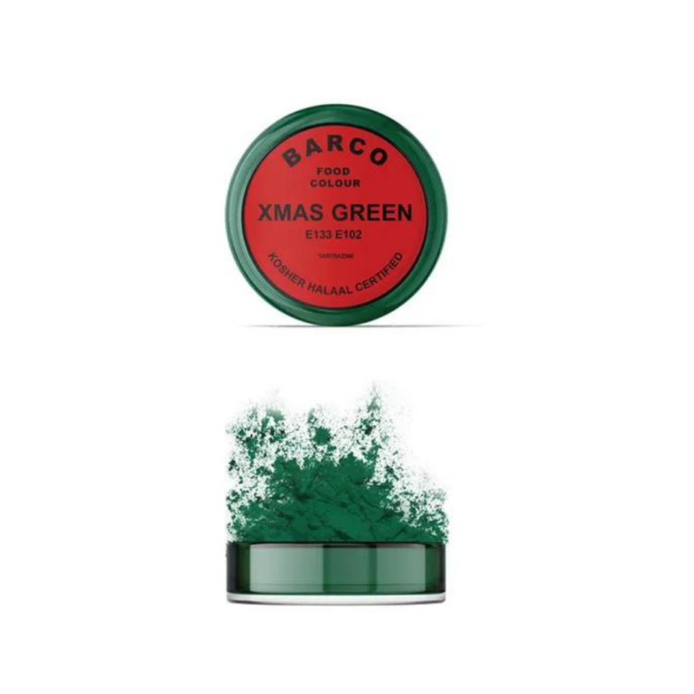 Barco Paint Powder Xmas Green 10ml