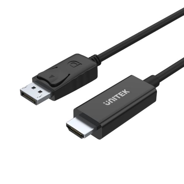 1.8m DisplayPort to HDMI Cable. FHD up to 1920x1200 PC & HDTV up to 1080P.