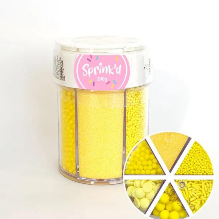 Sprink’d 6 Cavity 200g Yellow