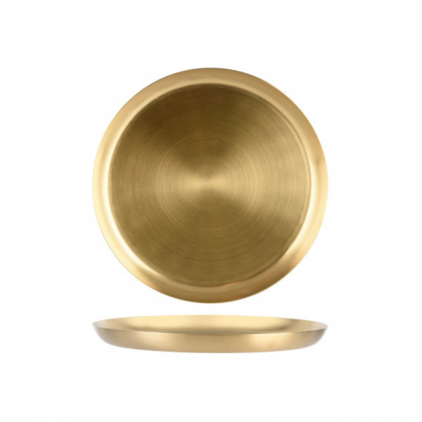 Zanzi Serving Tray Brass 36.5cm