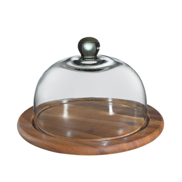Zassenhaus Cheese Board & Glass Dome 30cm