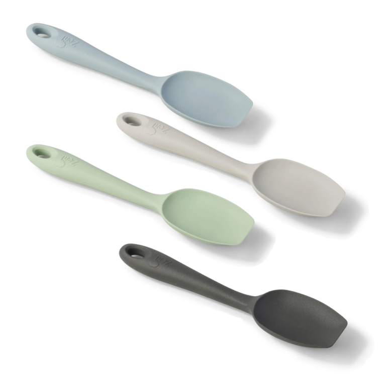 Zeal Silicone Small Flat-Top Spoon 20cm (Assorted Colours)