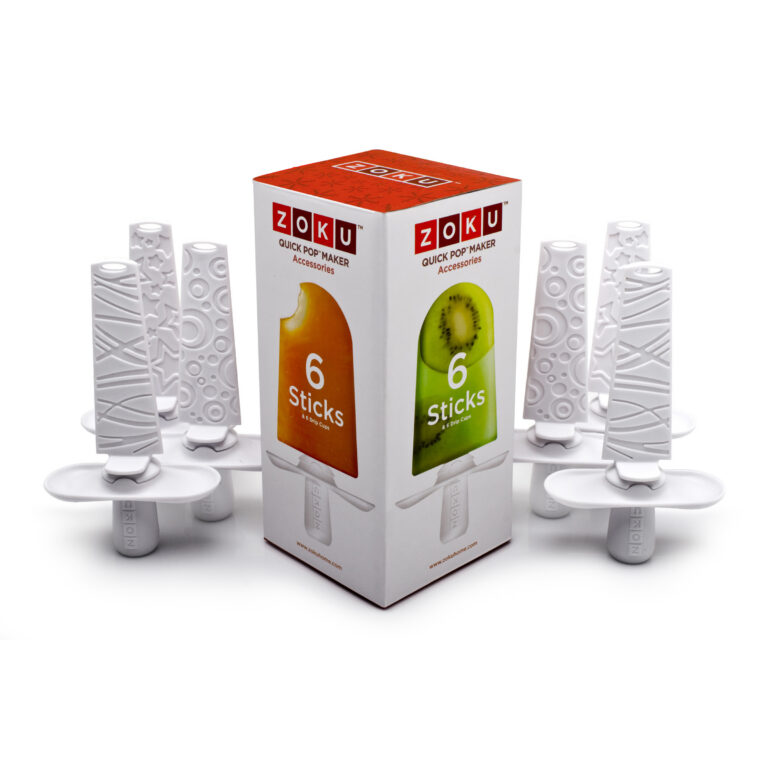 ZOKU Set of 6 Sticks & Drip Guards