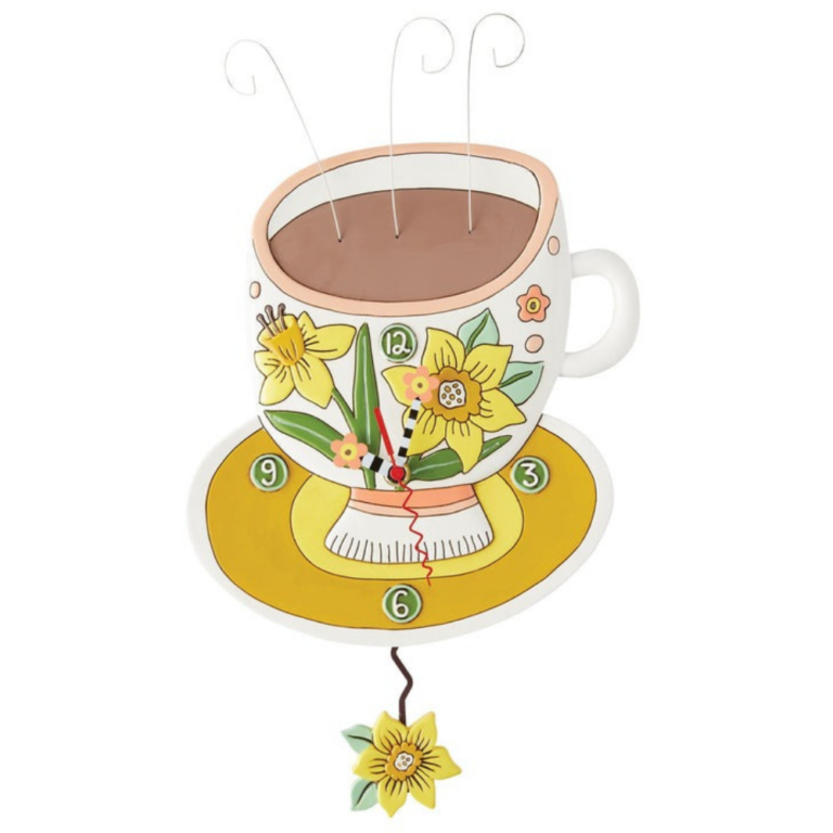Allen Designs Cuppa Joy Clock