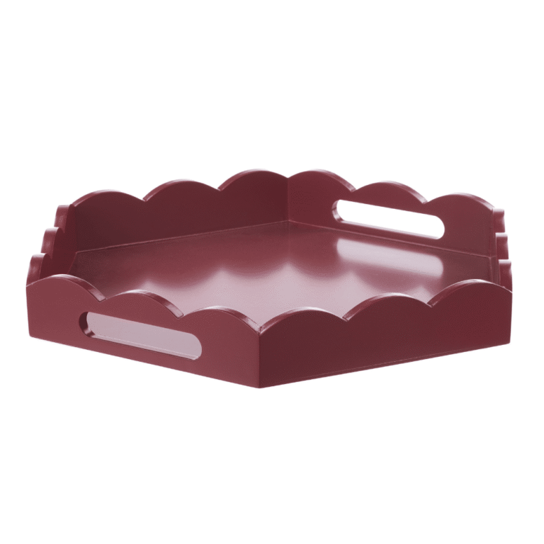 Amalfi Dolly Hexagon Tray Plum