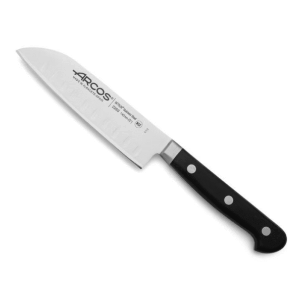 Arcos Ópera Santoku Knife with Scalloped Blade 14cm