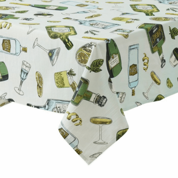 Assemble Gimlet Cotton Tablecloth 140x240cm
