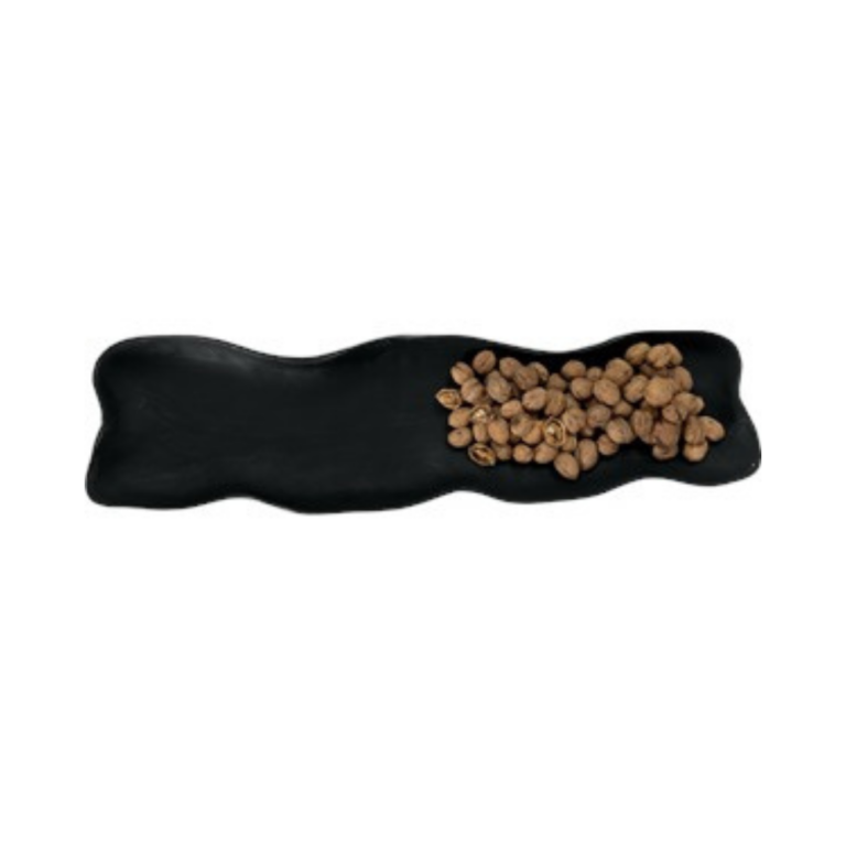 Bear & Fox Organic Teak Yakisugi Long Bowl 100cm