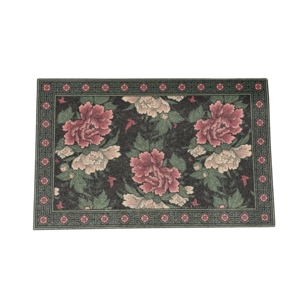 Beija Flor Blush Green Vinyl Placemat 33x50cm