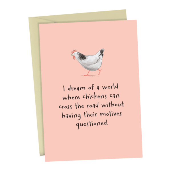 Blackwell Press A Chicken’s Motive Card