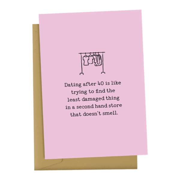Blackwell Press Dating After 40 Card