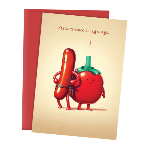 Blackwell Press Partners Since Aaaages Ago Card