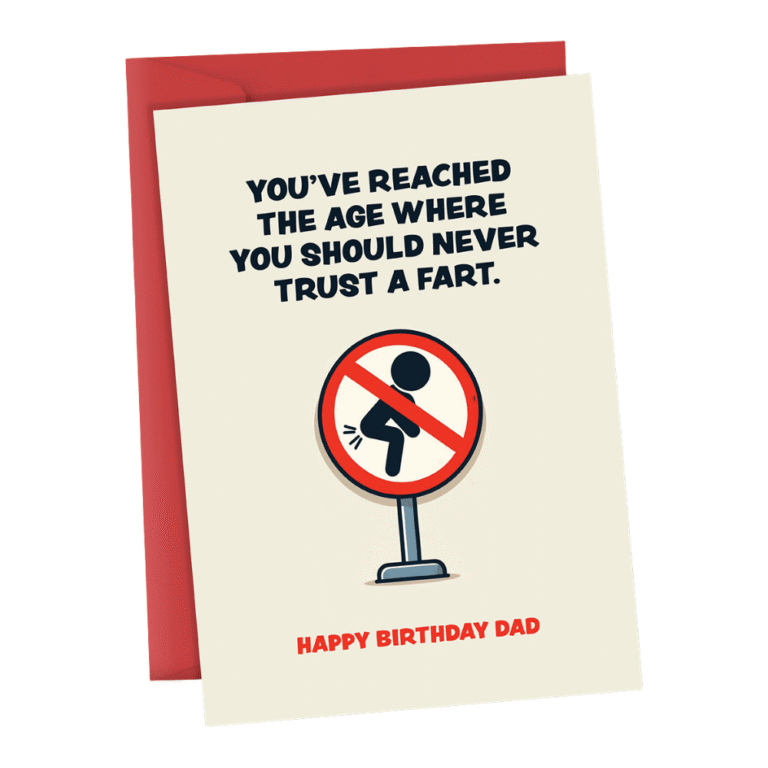 Blackwell Press Never Trust A Fart Card