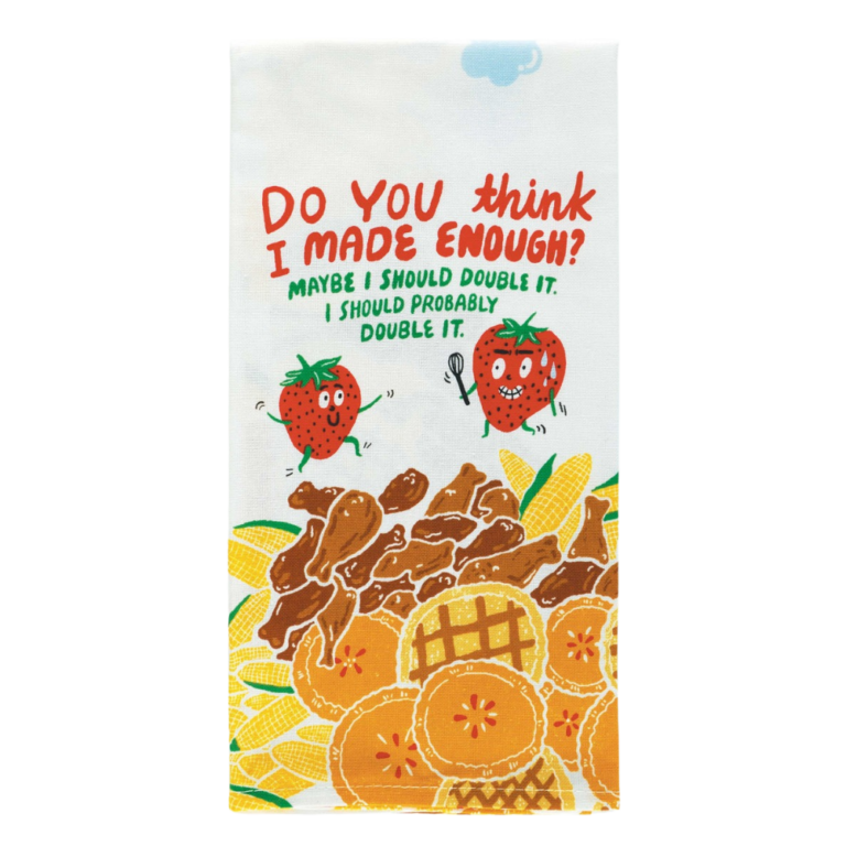Blue Q Novelty Tea Towel ‘Double It’