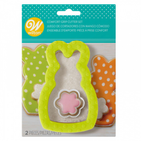 Wilton Comfort-Grip Cutter Bunny with Flower