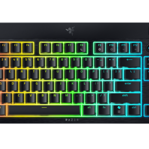 Razer Blackwidow V4 Low-profile Tenkeyless Hyperspeed – Wireless Low-profile Mechanical Gaming Keyboard (Orange Tactile Switch) – Us Layout – Frml